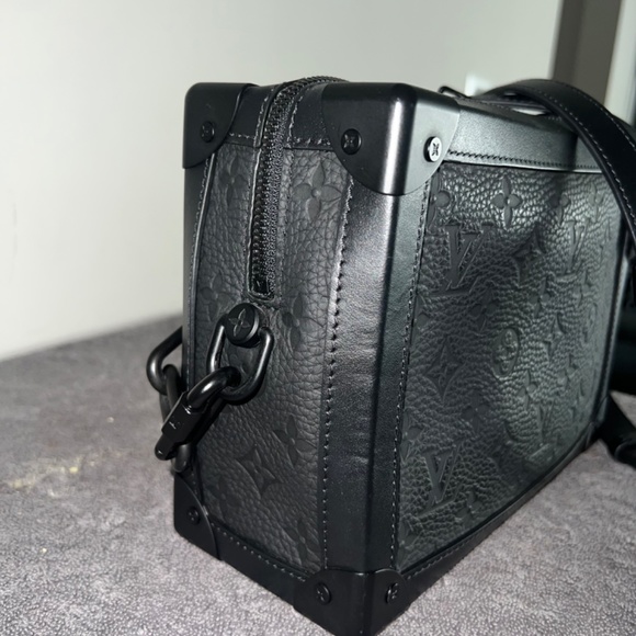 Louis Vuitton All Black Soft Trunk with Chain - Picture 4 of 5